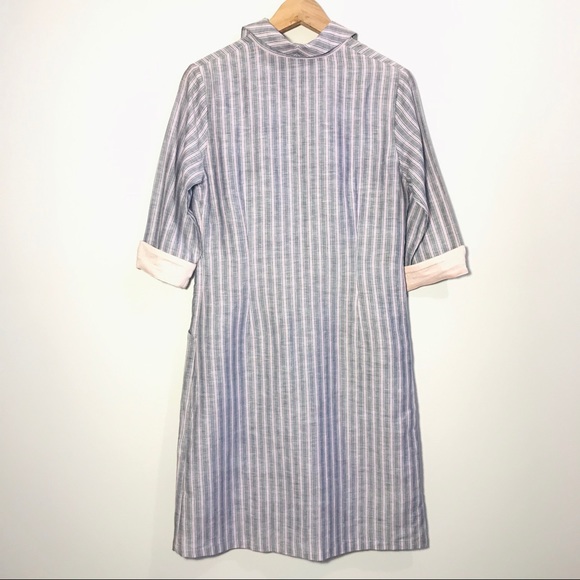 Tatum & Olivia Canadian Designer Stripe Shirtdress - Picture 4 of 8